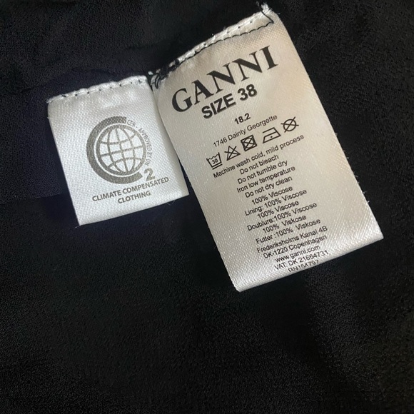 GANNI - Dainty Georgette Pants - Picture 9 of 12